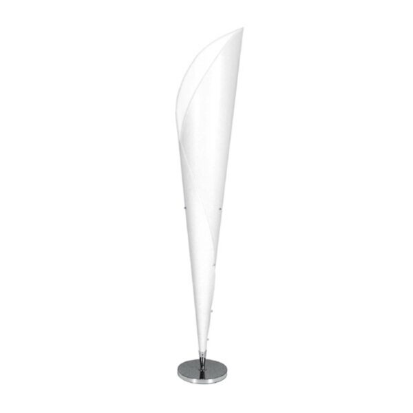 Golvlampa Tulip, vit