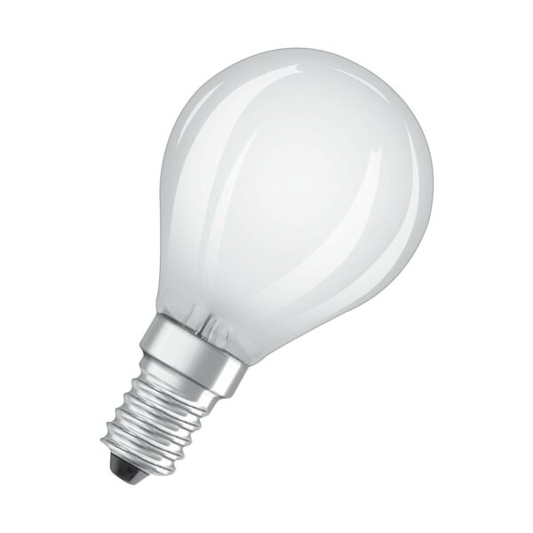 OSRAM LED-dropplampa E14 6,5 W 840 matt dimbar