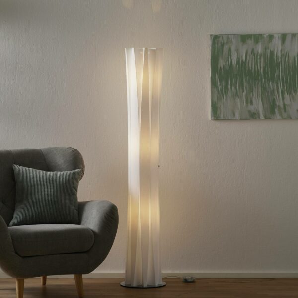 Slamp Bach golvlampa, höjd 161 cm, vit