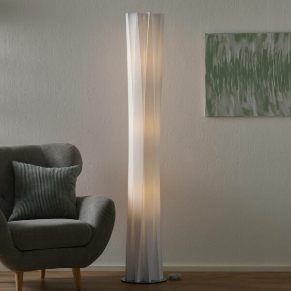 Slamp Bach golvlampa, höjd 184 cm, vit