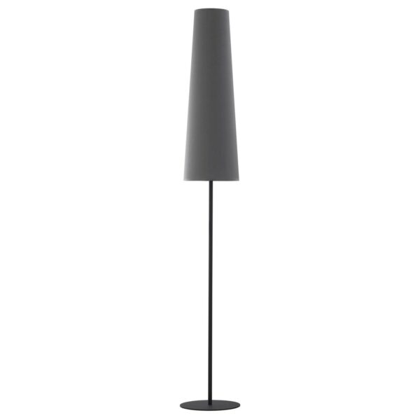 Golvlampa Umbrella, höjd 168 cm, grafit/svart