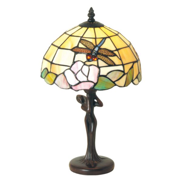 Bordslampa Sirin i Tiffany-stil