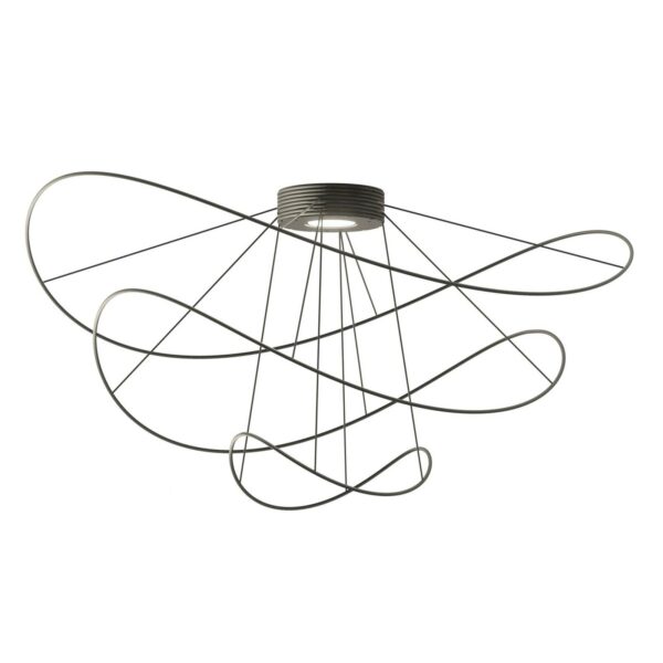 Axolight Hoops 2 LED-taklampa, svart