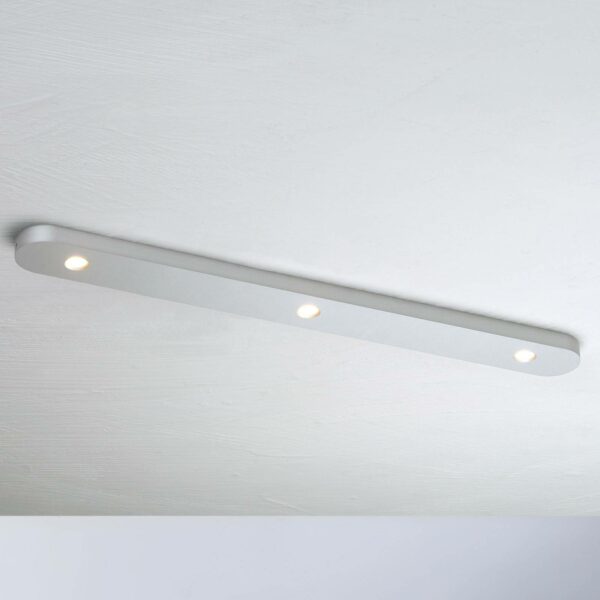 Bopp Close LED-taklampa 3 lampor aluminium