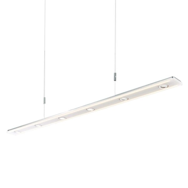 BANKAMP Caro LED-hänglampa, aluminium