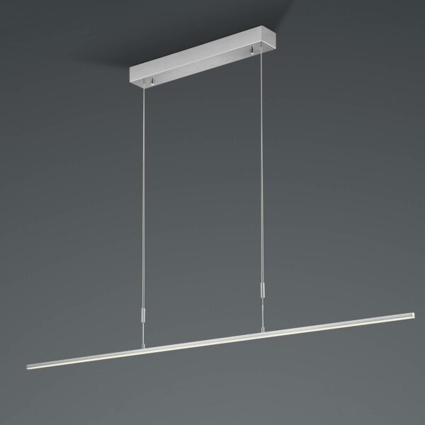 BANKAMP Slim pendel ZigBee dimbar 128 cm nickel