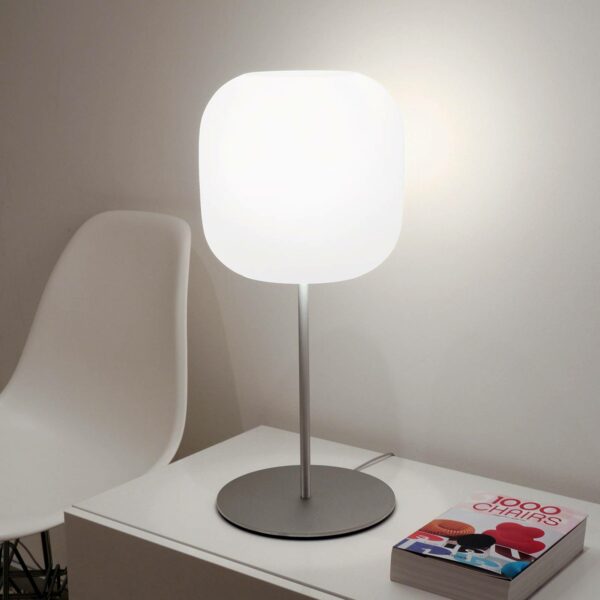 Casablanca Murea glasgolvlampa med dimmer