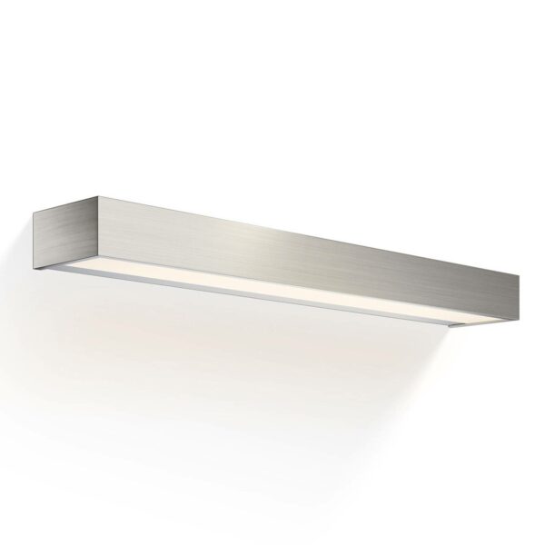 Decor Walther Box LED-vägglampa nickel 60 cm