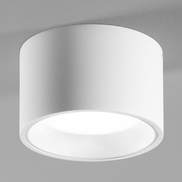 Vit LED-taklampa Ringo med IP54