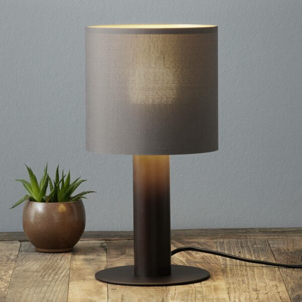 Bordslampa Concessa cappuccino/guld