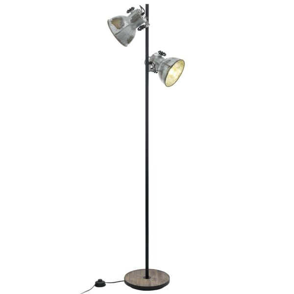 Golvlampa Barnstaple med 2 lampor