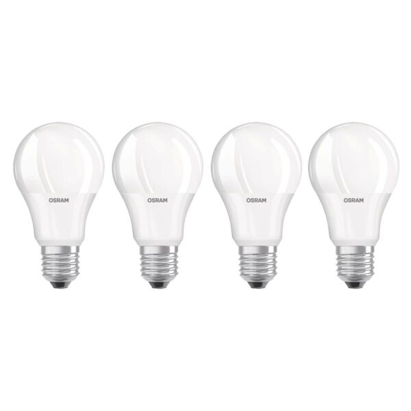 OSRAM LED-lampa E27 Base Retro 9W matt 4-pack